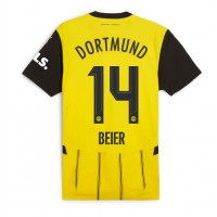 Borussia Dortmund Maximilian Beier #14 Replika Hemmatröja 2024-25 Kortärmad